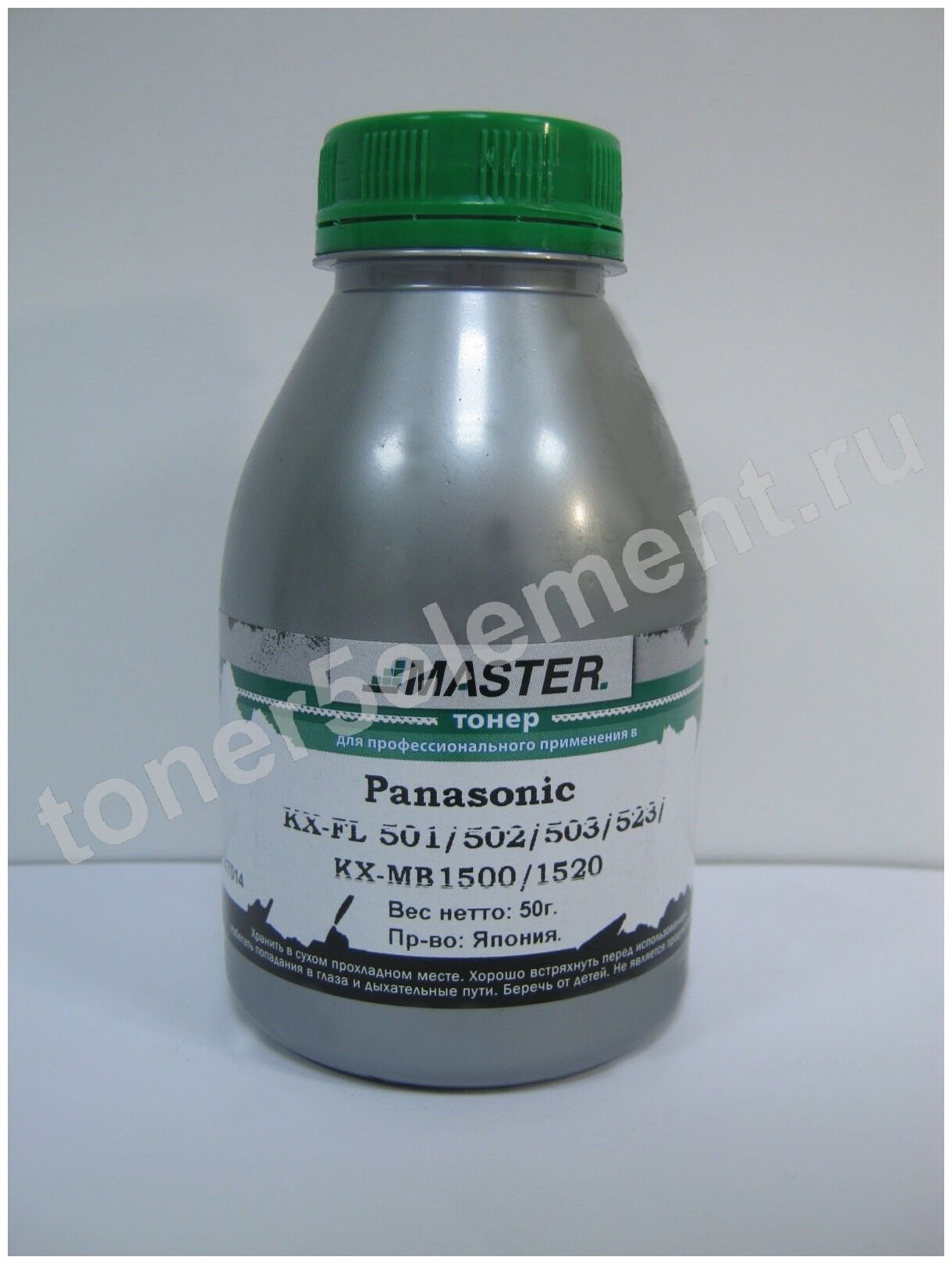 Тонер Panasonic KX-FL501, 502, 503, 523, KX-MB1500, 1520 для KX-FA76A7, KX-FA83A7, KX-FAT400A7, KX-FAT410A7, MASTER, Tomoegawa, 50 г, банка, 2K