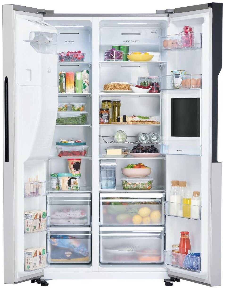 Холодильник Gorenje , двухкамерный, нержавеющая сталь - фото №4