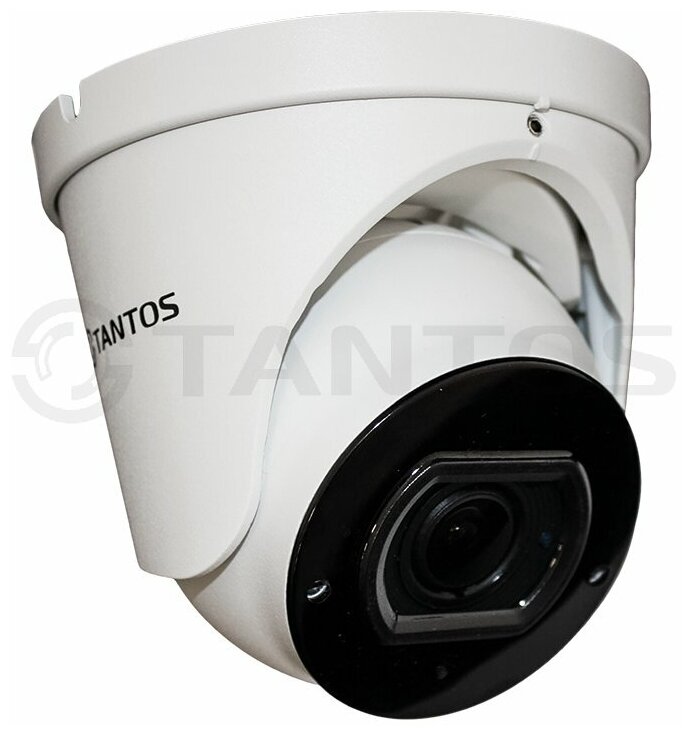Видеокамера Tantos уличная купольная 4в1 (AHD, TVI, CVI, CVBS) 2 МП SONY EXMOR с вариофокальным объективом, металлический корпус - фото №5