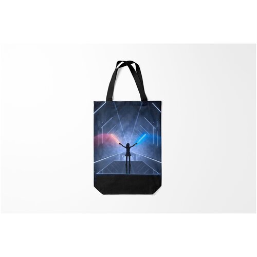 фото Сумка-шоппер / 31х42 см / геймерам / игры виртуальный мир burnettie