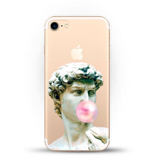 фото Силиконовый чехол давид на apple iphone 7 andy & paul