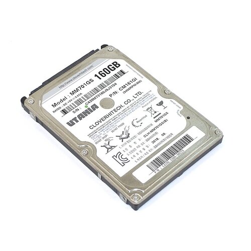 Жесткий диск HDD 2.5 Utania MM701GS, 160ГБ жесткий диск hdd 2 5 utania mm802gs 160гб