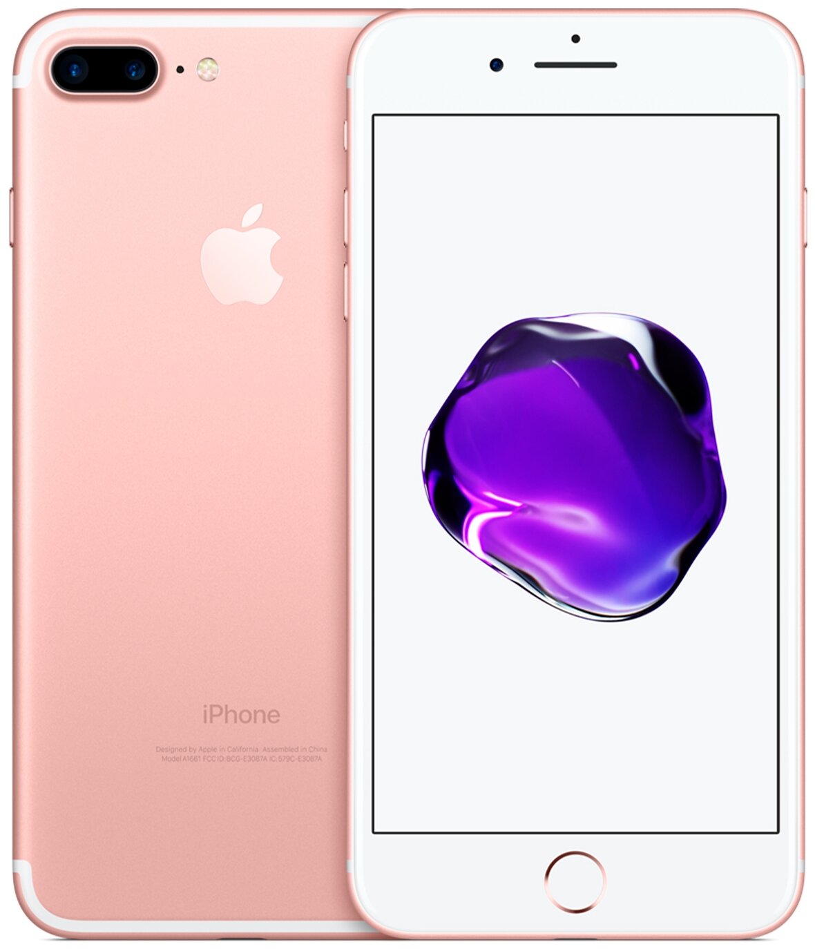 Смартфон Apple iPhone 7 Plus 128 ГБ, 1 nano SIM, розовое золото