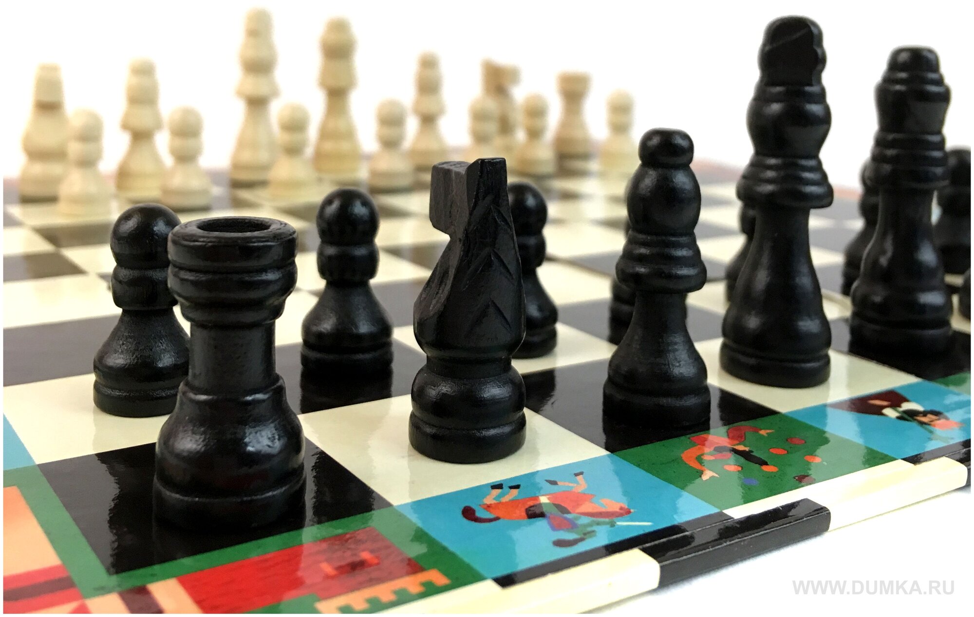 Игра настольная Djeco, Шахматы и шашки - фото №6