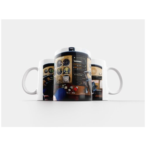 фото Кружка "самолет, цессна, спортивный самолет" 320 мл lotsprints