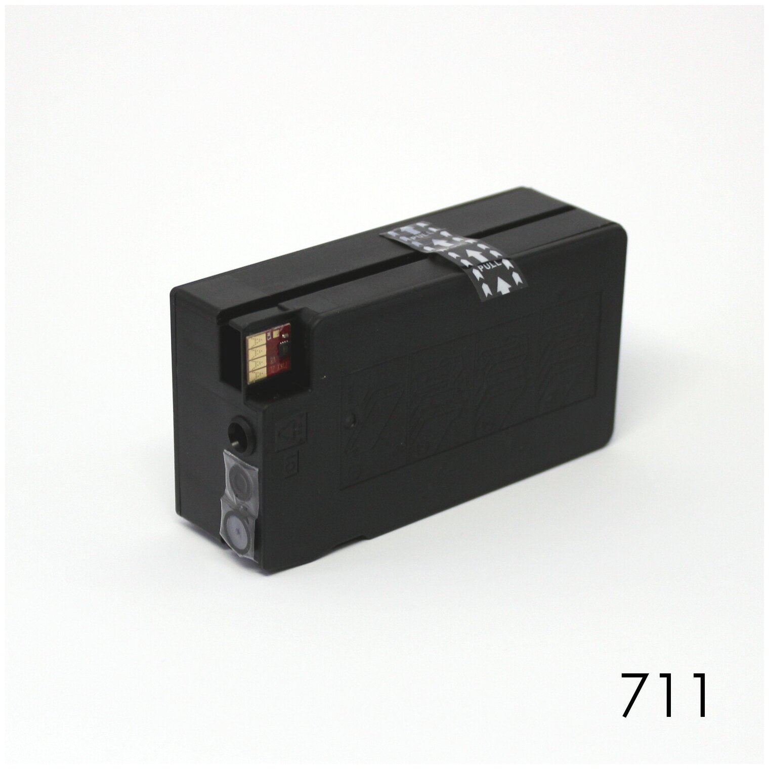 Картридж чёрный для HP Designjet T120, T125, T130, T520, T525, T530 (под HP 711, 711XL Black), неоригинальный, im.H-711.B.label