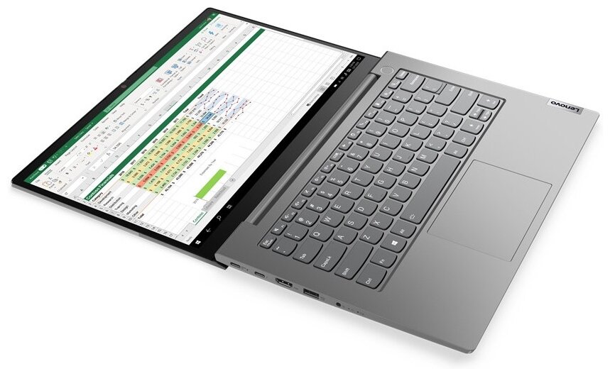 Ноутбук Lenovo ThinkBook 14 G2 ITL Intel Core i3 1115G4 3000MHz141920x10808GB256GB SSDIntel UHD GraphicsБез ОС 20VD00MSRU Grey