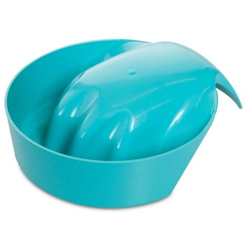 Ванночка для маникюра mini бирюзовая DOMIX