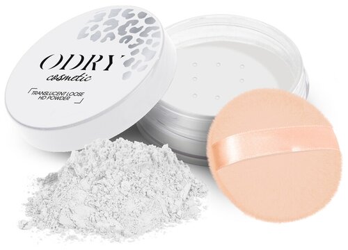 ODRY cosmetic пудра рассыпчатая Translucent Loose HD Powder 1 шт. белый 10 г