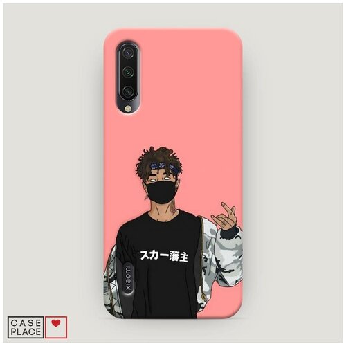 фото Чехол пластиковый xiaomi mi cc9e в маске 2 case place