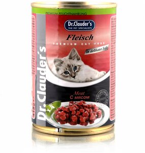 Dr. Clauder`s 415 г консервы для кошек мясо