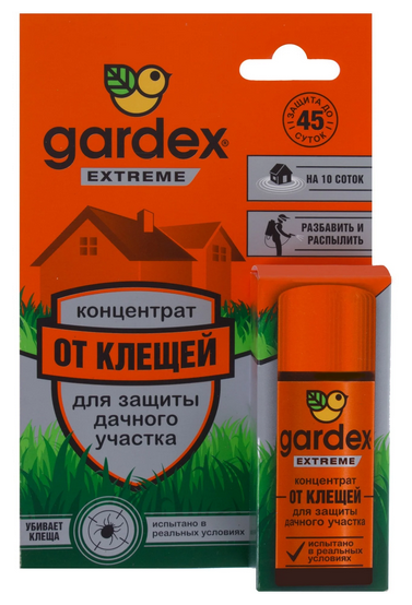 Жидкость от клещей Gardex Extreme концентрат - фотография № 2