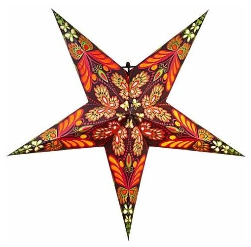 Подвесная звезда плафон блэйз (цветная), 60 см., STAR trading - фотография № 1