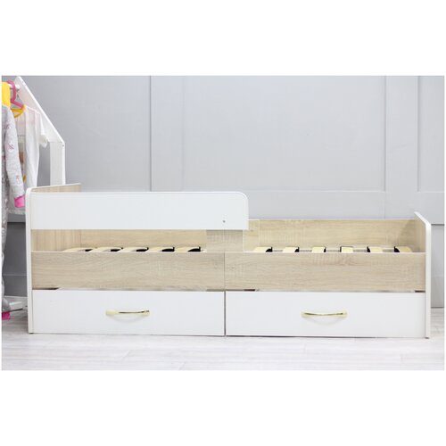 Детская одноярусная кровать Ричи ящики не входит в комплект