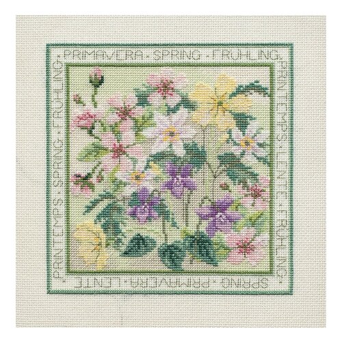 фото Набор для вышивания four seasons: spring derwentwater designs fs01