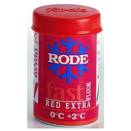 фото Мазь лыжная rode fluor, (+2-0 с), red extra, 45g