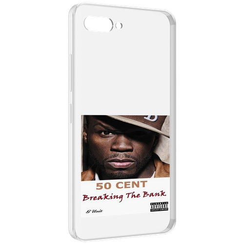 Чехол MyPads 50 Cent - Breaking The Bank для ITEL A25 / ITEL A25 Pro / ITEL A35 задняя-панель-накладка-бампер