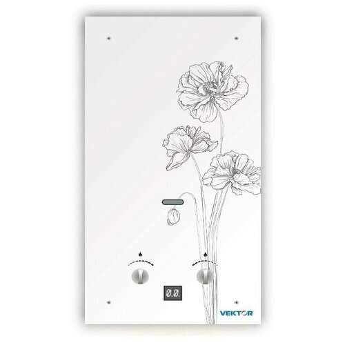 Водонагреватель Vektor 10 G черный цветок 988000₽