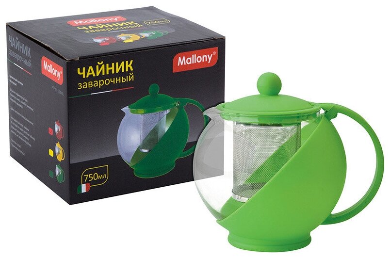Чайник заварочный Mallony PTP-01-750ML 0.75л (910102)
