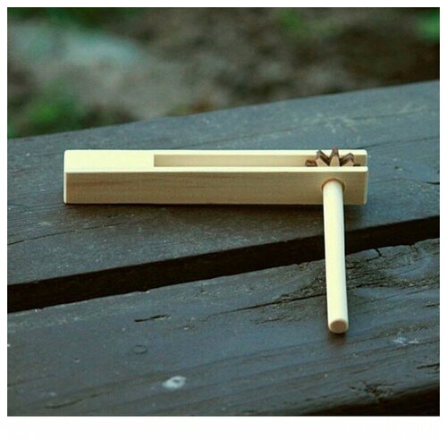 Трещотка круговая, из дерева