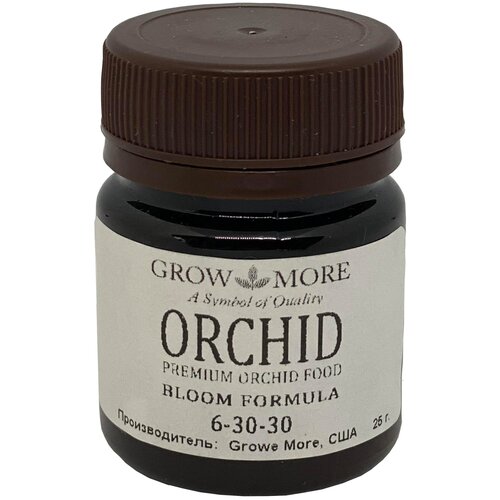 Удобрение для орхидей Grow More Orchid Bloom Formula 6-30-30, 25 г