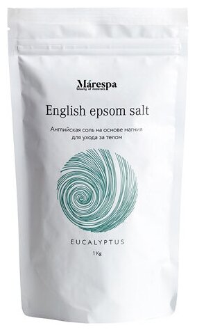Marespa английская соль Epsom Eucalyptus, 1 кг