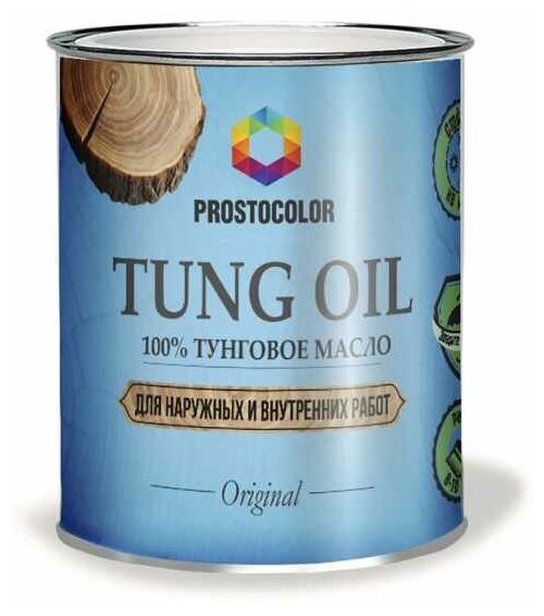Масло тунговое PROSTOCOLOR Tung Oil 0,75 л