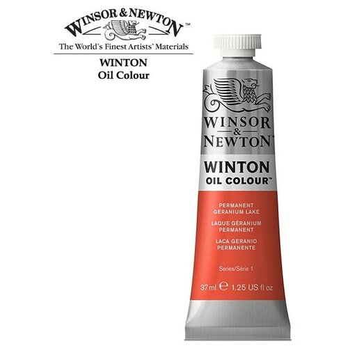 Масляные Winsor&Newton Краски масляные Winsor&Newton WINTON 37мл, гераневый устойчивый краски масляные водорастворимые winsor
