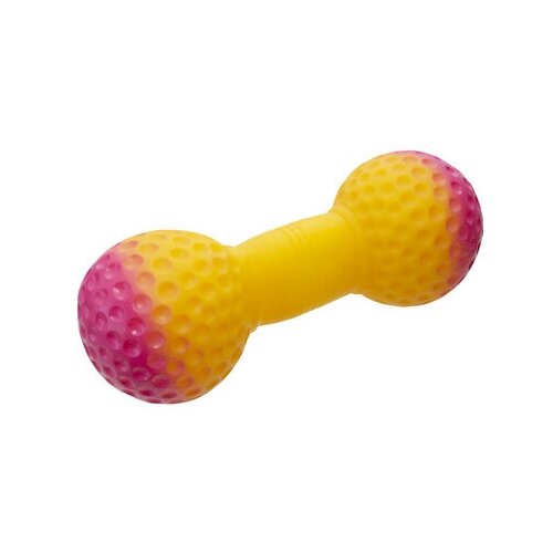 Yami-Yami Игрушка для Гантель вафельная малая, желтый, 15см Y-1612-35 85ор54, 0,072 кг