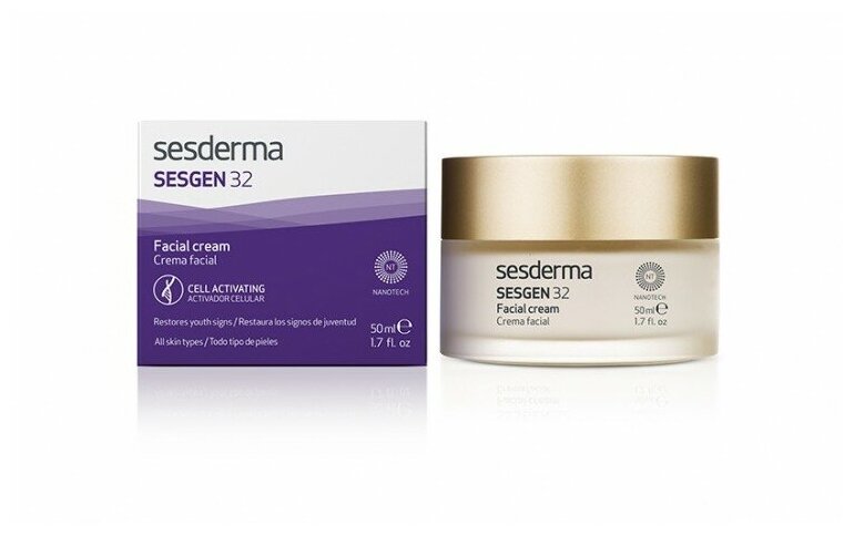 SesDerma Sesgen 32 Facial Cell Activating Cream крем-клеточный активатор, 50 мл