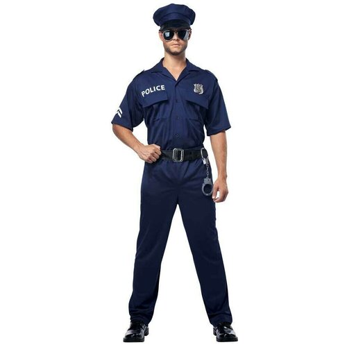 фото Костюм американский полицейский (большой размер) взрослый california costumes xl (50-52) k01793