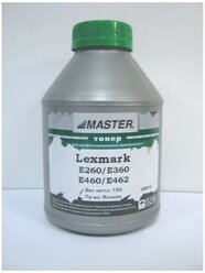 Тонер для Lexmark E260, E360, E460, E462 (130гр, банка) (3500стр.) (Master)