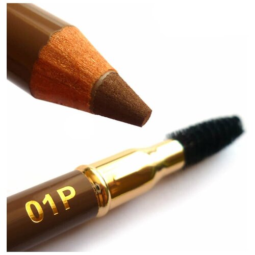 Купить LaCordi карандаш для бровей Карандаш для бровей Professional с щёточкой, оттенок 01P Светло-коричневый