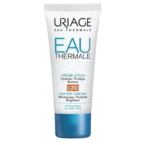 Uriage Eau Thermale Light Water Cream SPF20 Крем увлажняющий для лица, 40 мл урьяж о термаль легкий крем для лица увлажняющий для норм комб кожи spf20 40мл