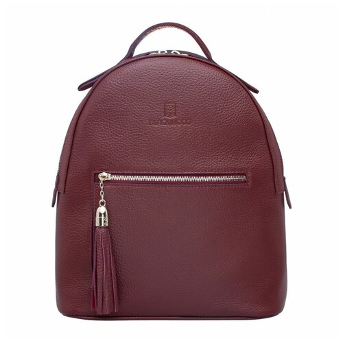 фото Женский кожаный рюкзак blackwood jarsey burgundy