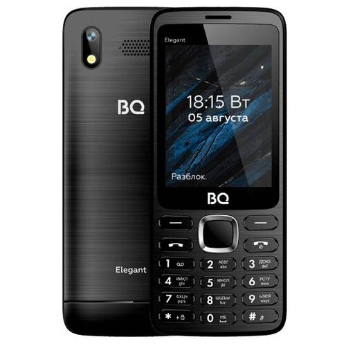 Телефон BQ BQ-2823 Elegant черный 148900₽
