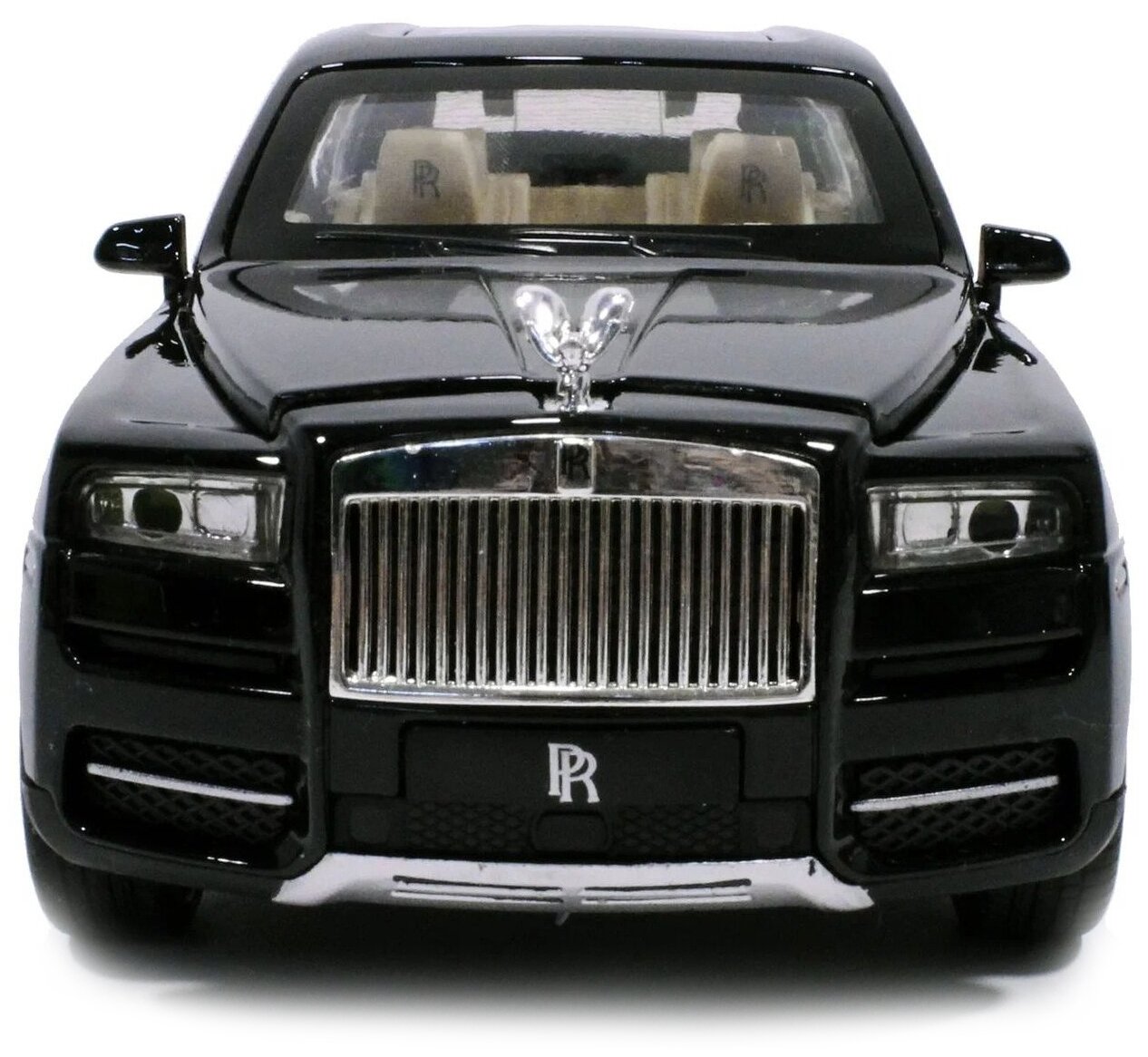 Машинка XLG Rolls-Royce Cullinan 1:24, 19 см, черный