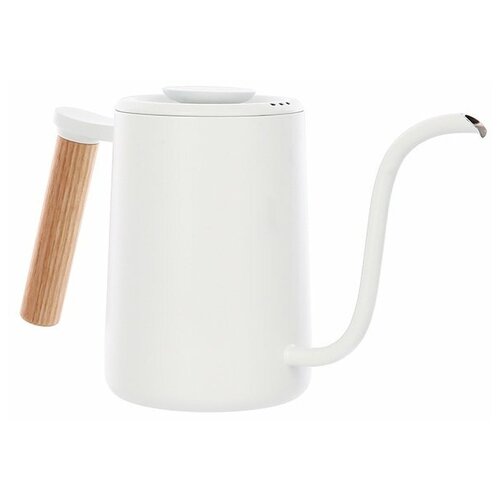 фото Чайник заварочный timemore fish youth 700ml white-wood 70thp002aa002