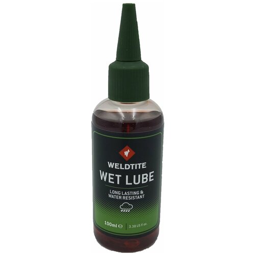 Смазка для цепи Weldtite TF2 EXTREME WET, влажная погода 100 мл. (Англия) смазка weldtite tf2 extreme wet chain lubricant 100мл арт nwe03137