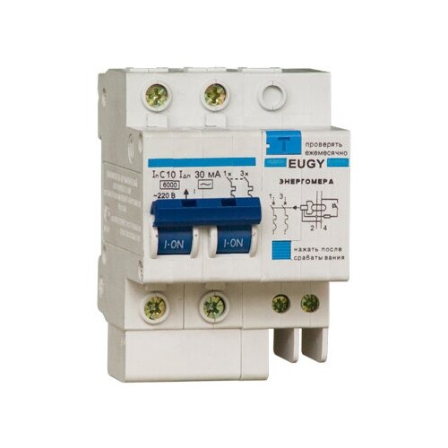 Выключатель автоматический C63 2P энергомера