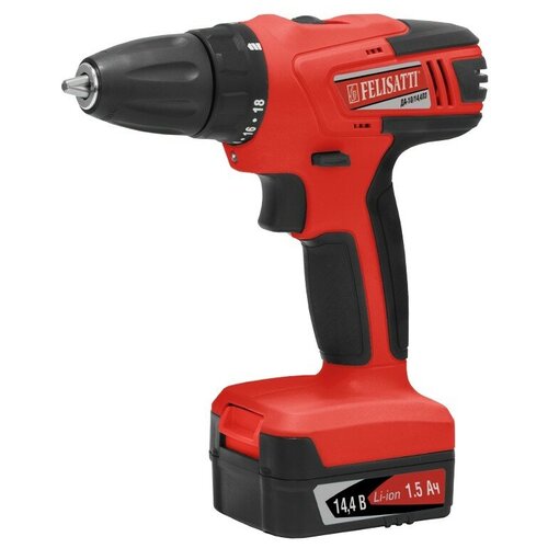 Felisatti дрель - шуруповерт ДА-10144Л2 Li-Ion 2 аккумулятора 20 Ач 389000₽