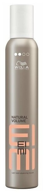 Wella Professionals / Пена для укладки легкой фиксации EIMI Natural Volume, 500 мл