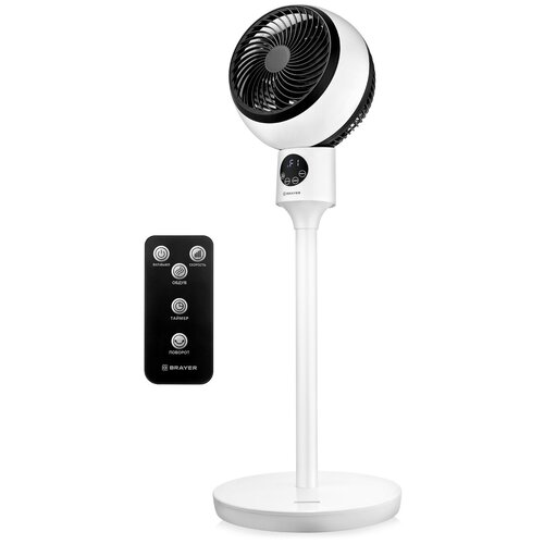 Вентилятор Brayer Br4953 белый 906200₽