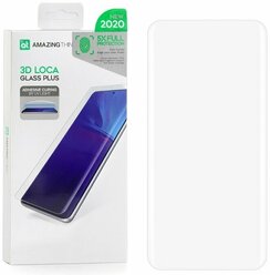 Защитное стекло для Samsung Galaxy S20 Amazingthing Loca UV-Full Glue 3D / с уф клеем / уф лампа / Transparent 0.33 mm / противоударное