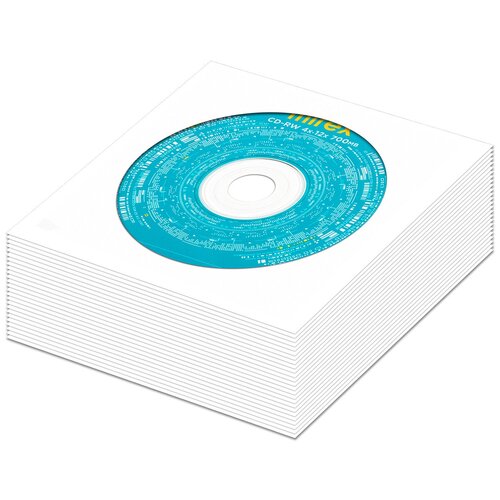 перезаписываемый диск smarttrack cd rw 700mb 12x в бумажном конверте с окном 100 шт Перезаписываемый диск CD-RW 700Mb 12x Mirex в бумажном конверте с окном, 25 шт.