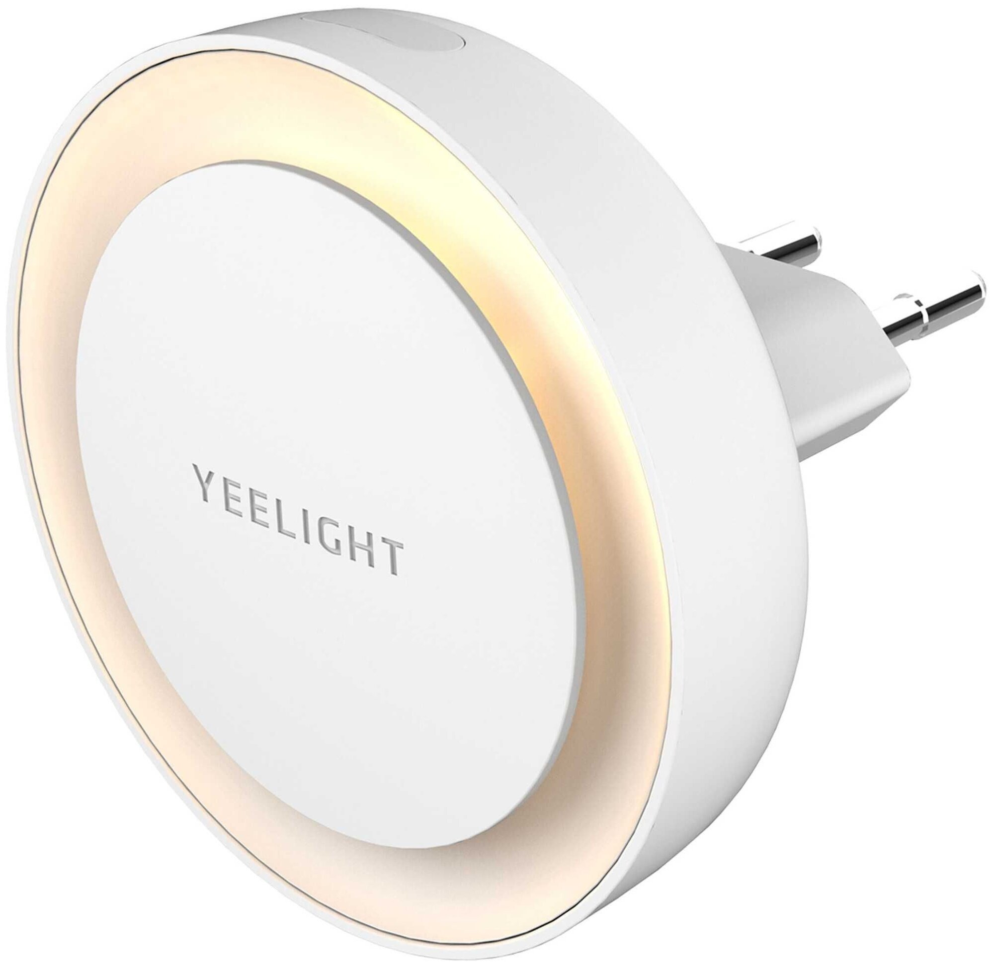 Ночник Yeelight Plug-in Light Sensor Nightlight светодиодный, 0.5 Вт, 2500 K, белый, версия: Global, 1 шт.