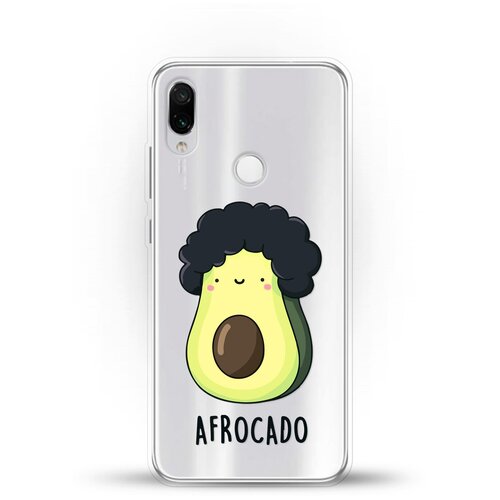 фото Силиконовый чехол афрокадо на xiaomi redmi note 7 andy & paul