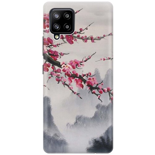 фото Re:pa чехол - накладка artcolor для samsung galaxy a42 с принтом "сакура"