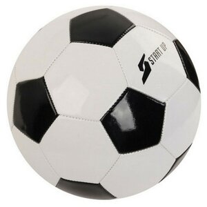 Мяч футбольный Start Up E5122 черный/белый р5 354982