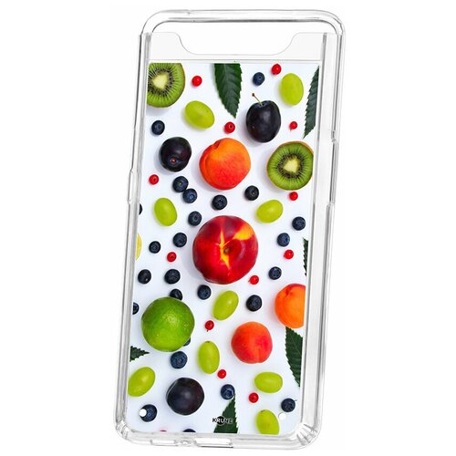 фото Чехол на samsung galaxy a80 / a90 kruche print fruits / чехол для samsung / чехол с рисунком / чехол с принтом / чехол для самсунг / чехол для самсунг / бампер на гелакси / чехол накладка для гэлэкси / противоударная накладка для samsung galaxy / защита для galaxy / защита на samsung / cиликоновый чехол для samaung galaxy / пластиковый чехол на самсунг / защитный чехол для самсунг / чехольчик / защита телефона / ударопрочный чехол / галакси кruче